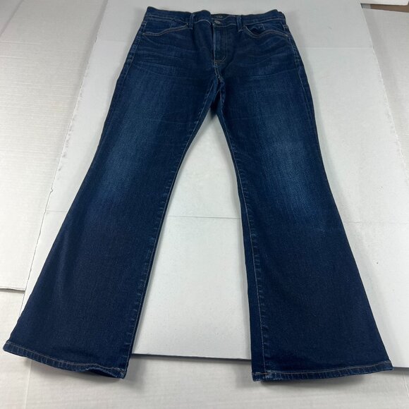Citizens Of Humanity Jeans Women's 30x26* Fleetwood Crop Flare Blue Denim Tag 29 - Picture 1 of 16